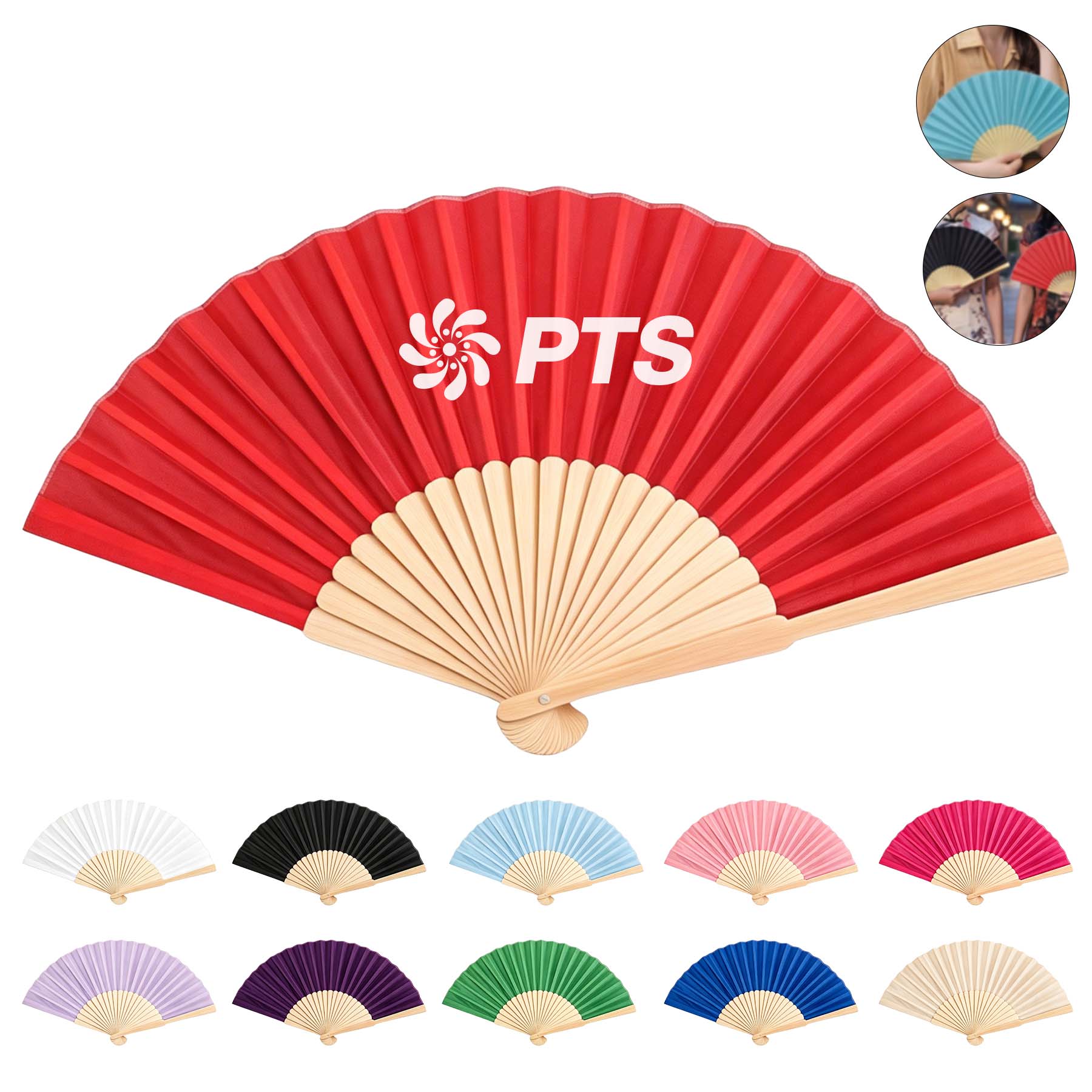 Fabric Folding Fan