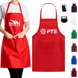 Kitchen Apron With Front Pocket