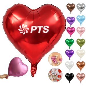 18" Heart-shaped Mylar Balloon