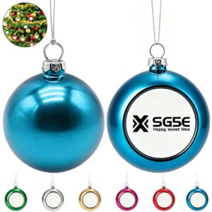 Plastic Christmas Ball Ornament