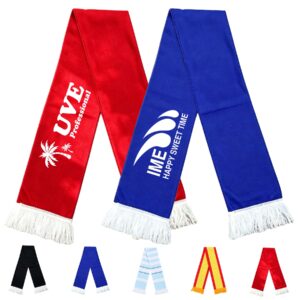 Knitted Scarf W/ Tassel