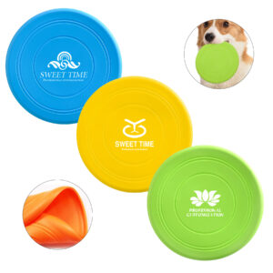 Customizable Silicone Pet Flying Disc
