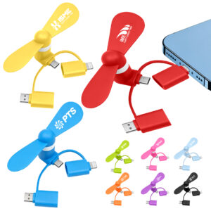 3-in-1 USB Mini Phone Fan