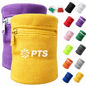 Cotton Zipper Wristband Coin Purse