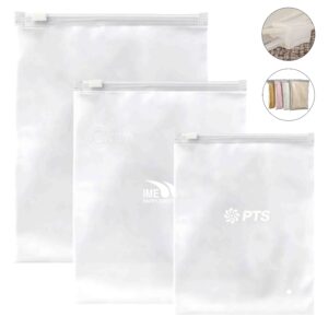 Frosted Zipper Poly Bags