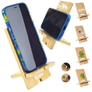 Bamboo Cell Phone Stand