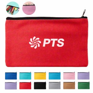 Canvas Zipper Pen Case
