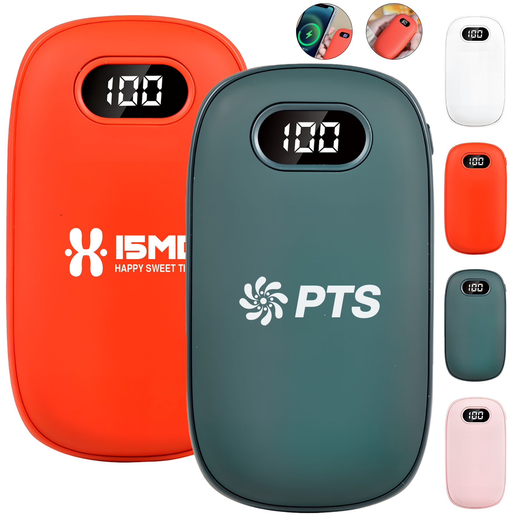 Rechargeable Hand Warmer Power Bank
