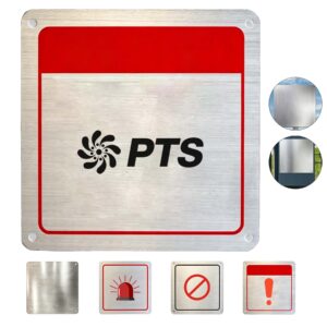 Aluminum Alloy Warning Sign