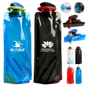 24oz Collapsible Portable Water Pouch
