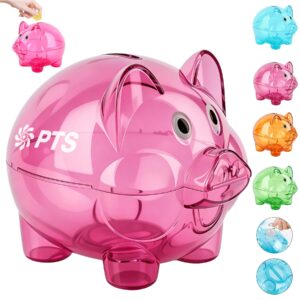 Plastic Transparent Piggy Bank