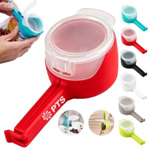 Multifunction Bag Sealing Clip with Pour Spout