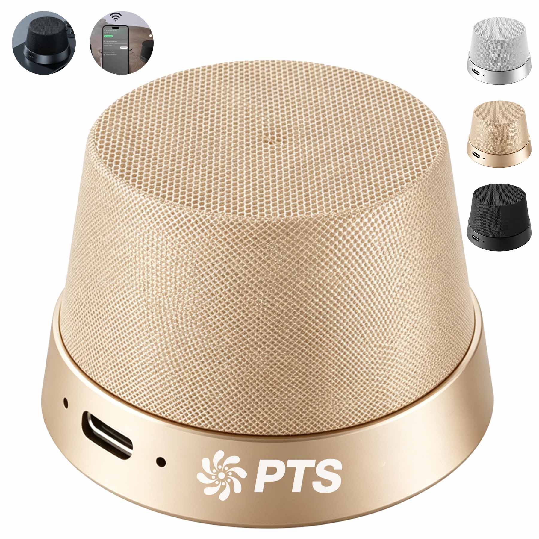 Wireless Magnetic 2-in-1 Phone Stand & Speaker