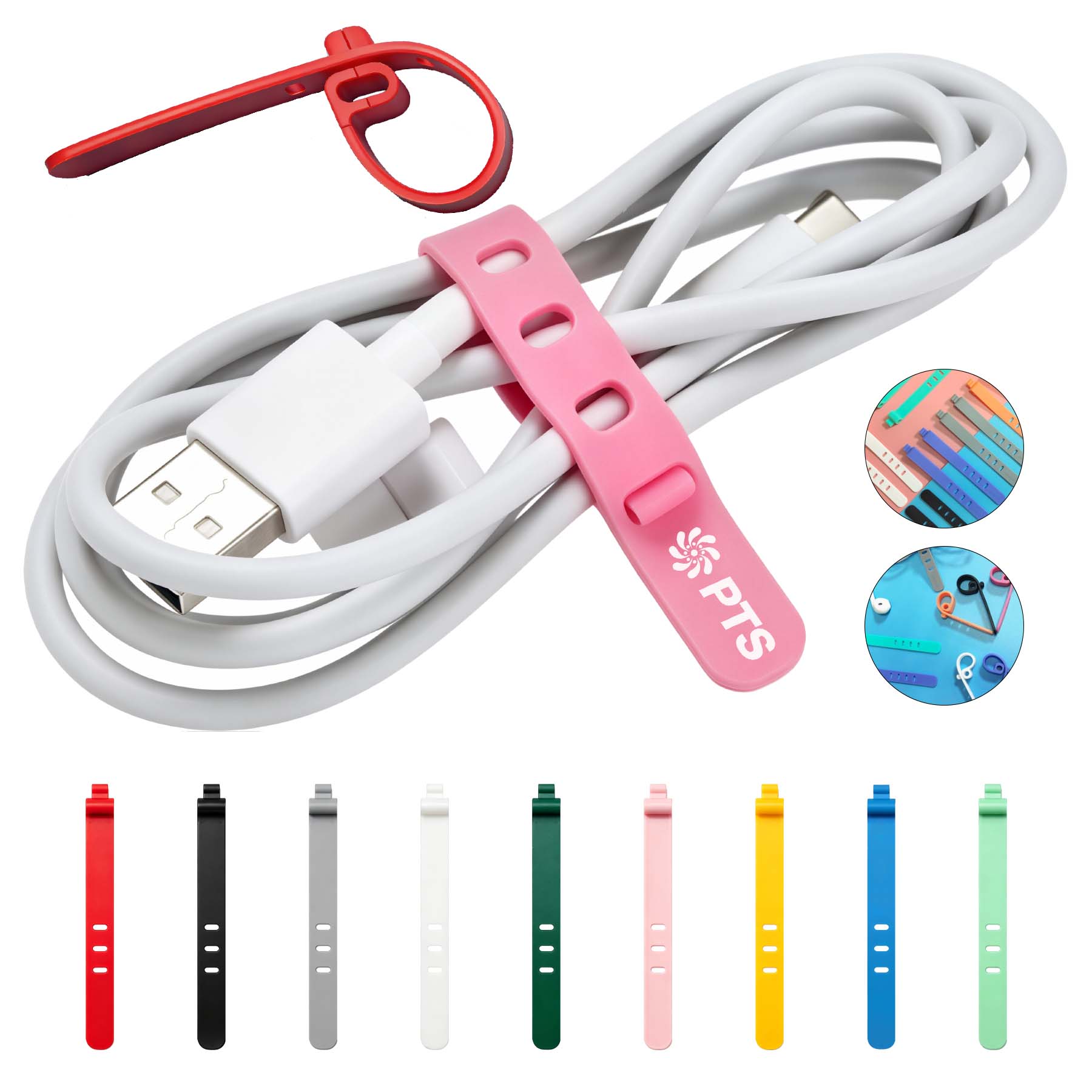 Silicone Cord Cable Organizer