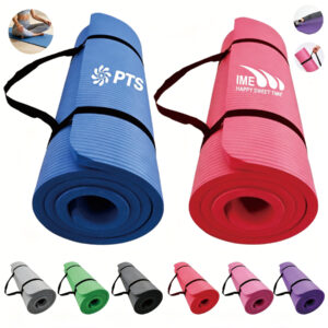 NBR Yoga Mat With Carrying Strap