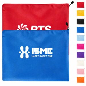 Non-Woven Document Sleeve With Zipper