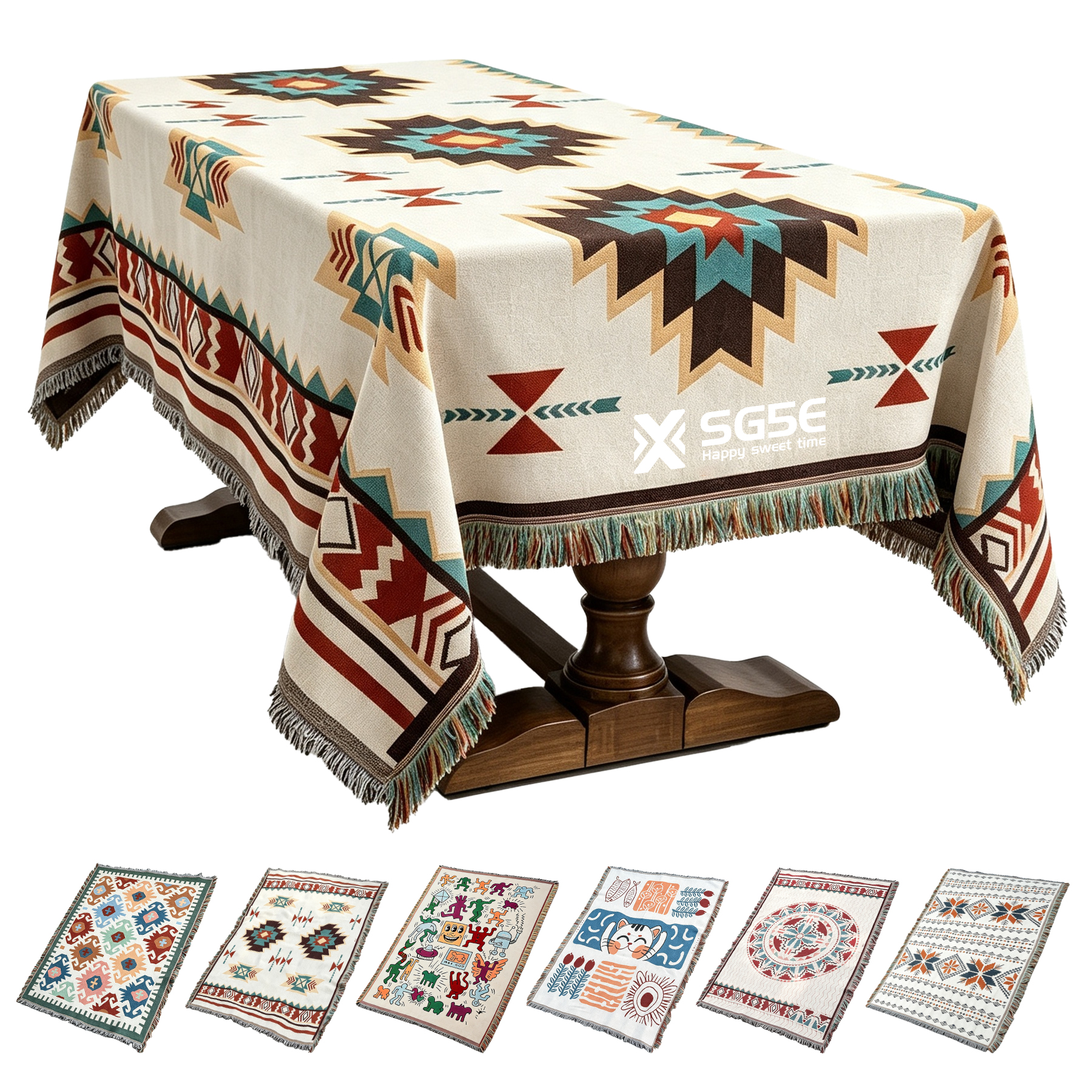 Woven Jacquard Blanket