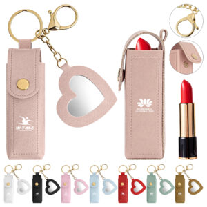 Portable Lip Storage Mirror Pendant