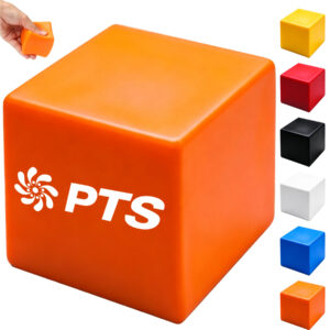 PU Cube Shaped Anti Stress Reliever Toy