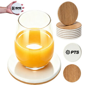 Round, Ceramic Coaster