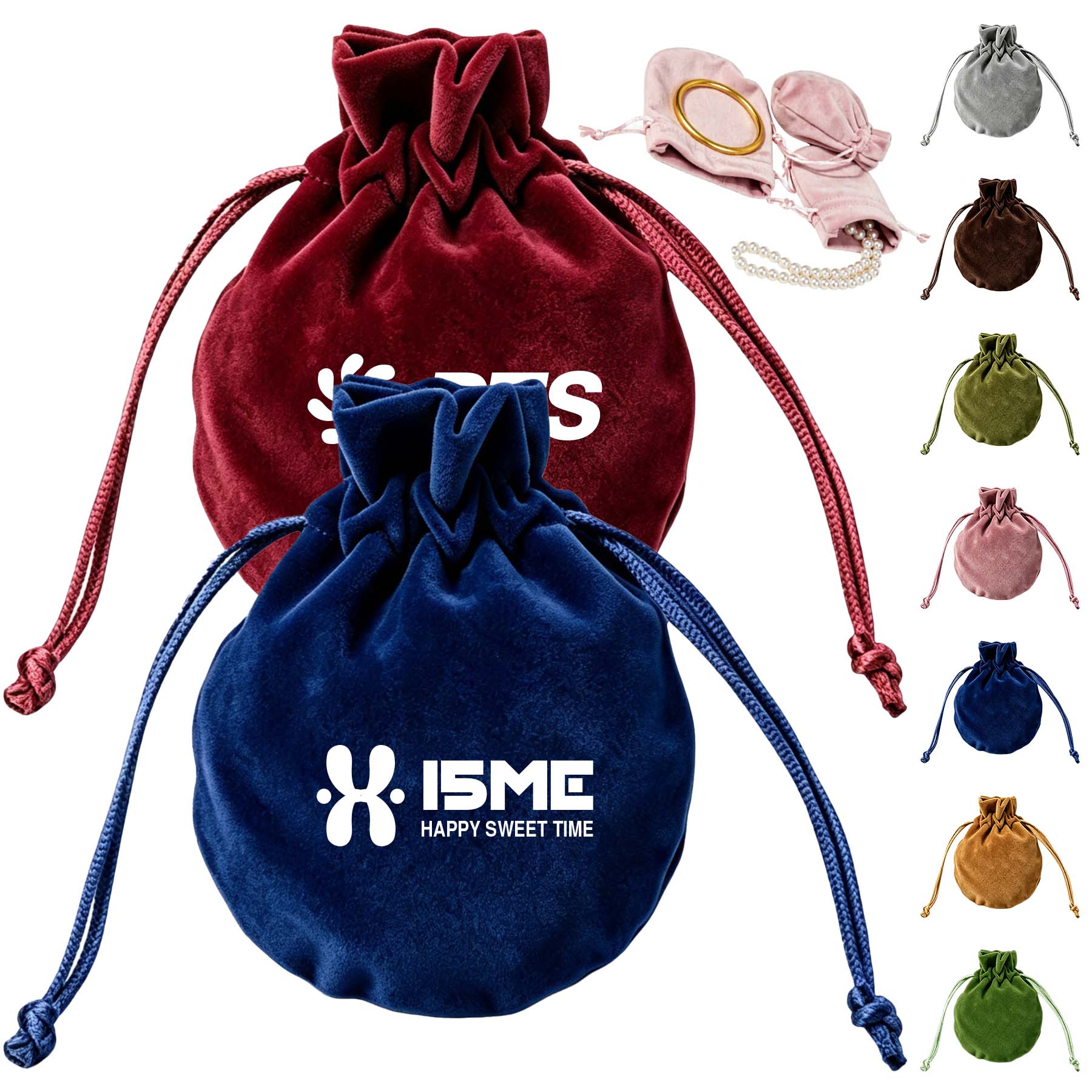 Velvet Drawstring Pouch