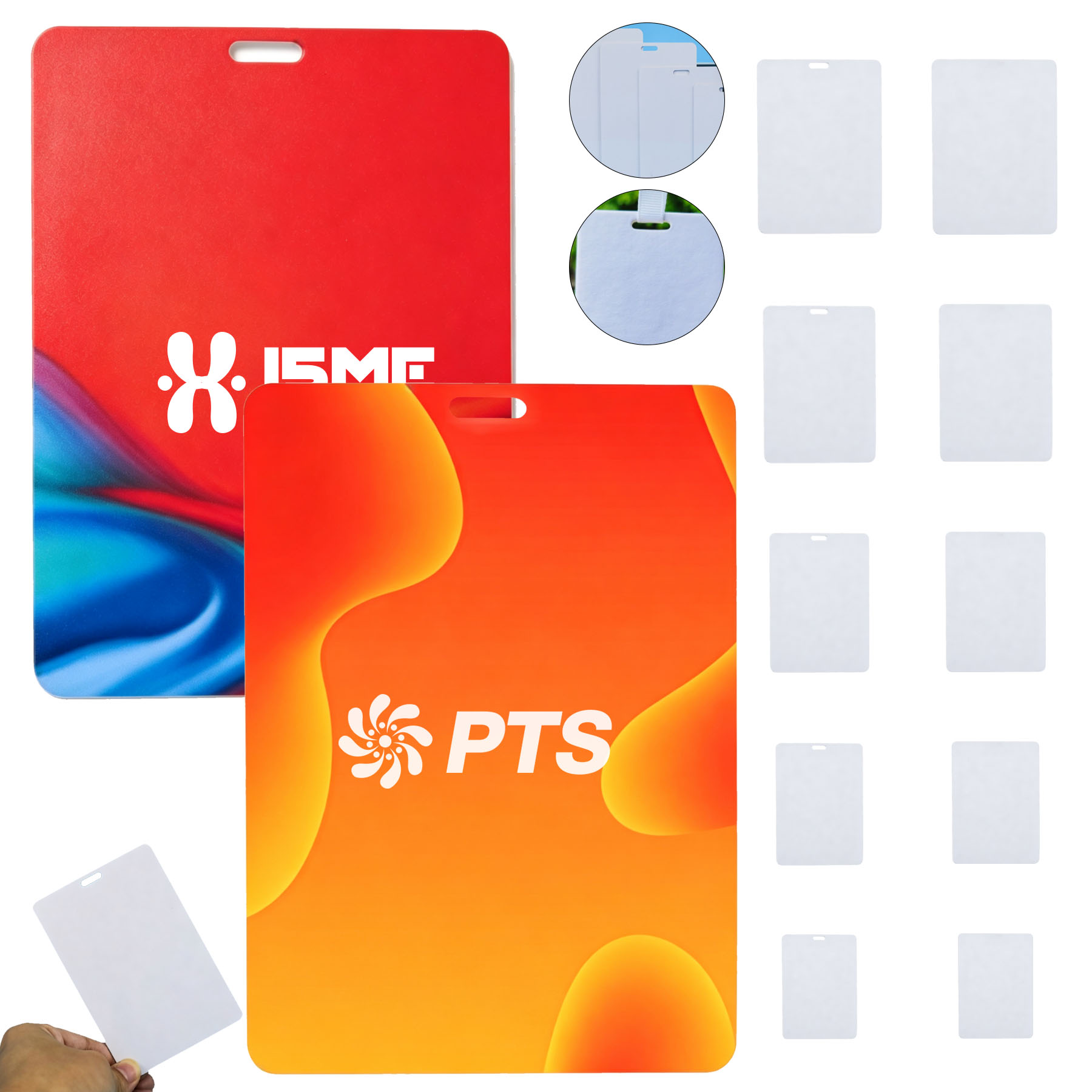 Full Color Printed PVC Work Card
