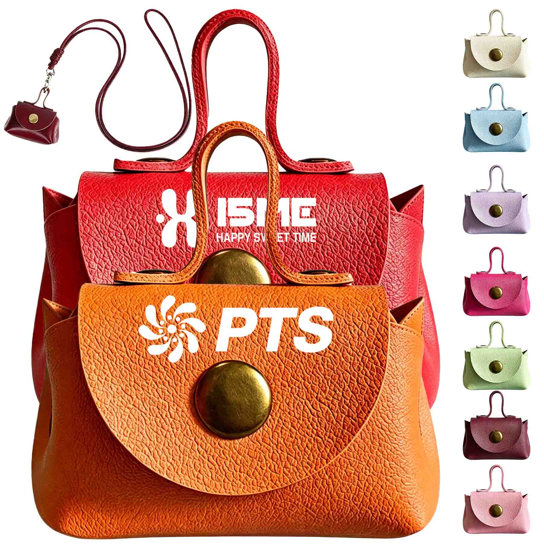PU Leather Coin Purse Pendant