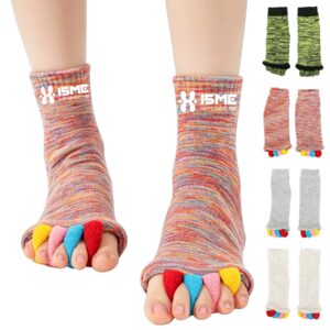 Crew Length Five-Toe Socks