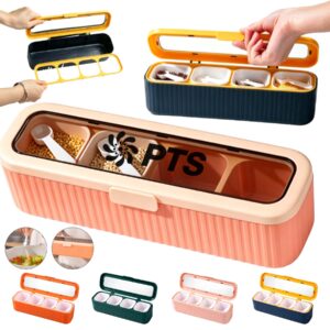 4 Compartments Seasoning Box
