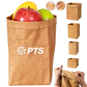Washable Kraft Paper Storage Bag