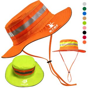 Unisex High Visibility Reflective Bucket Hat