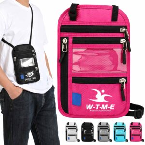 RFID Passport Holder Neck Pouch