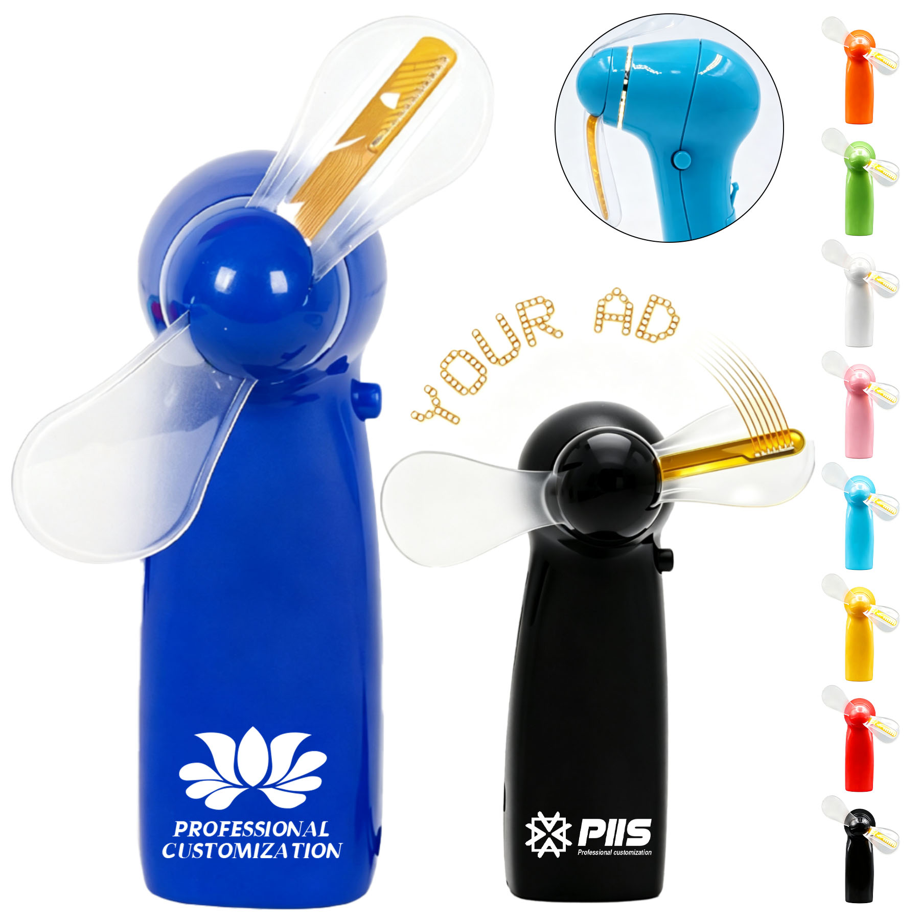 LED Message Fan