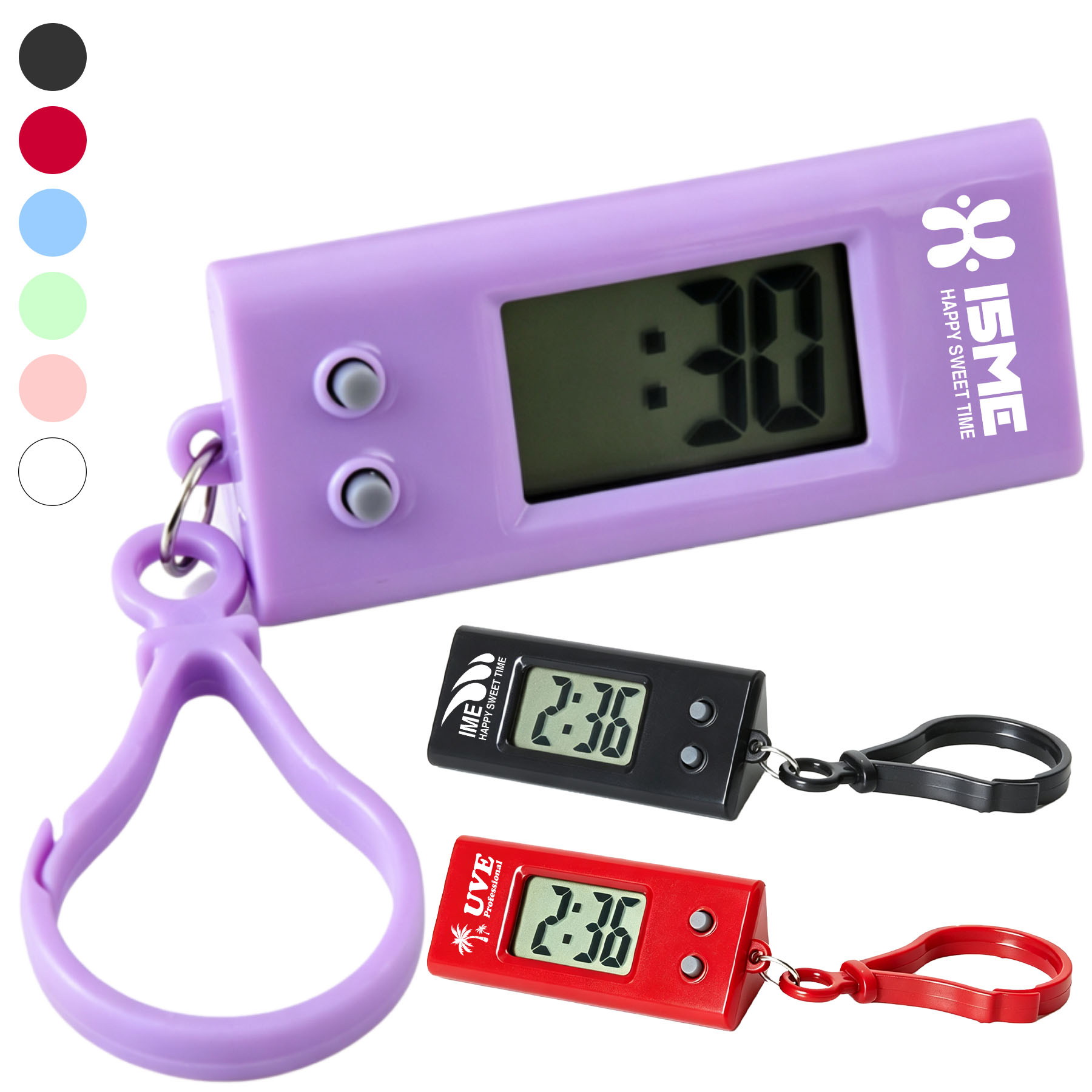 Digital Keychain Watch