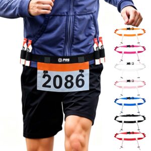 Reflective Multifunction Race Number Belt