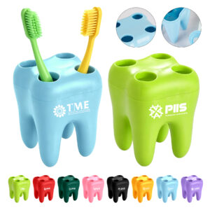 Tooth Shaped Toothbrush Holder
