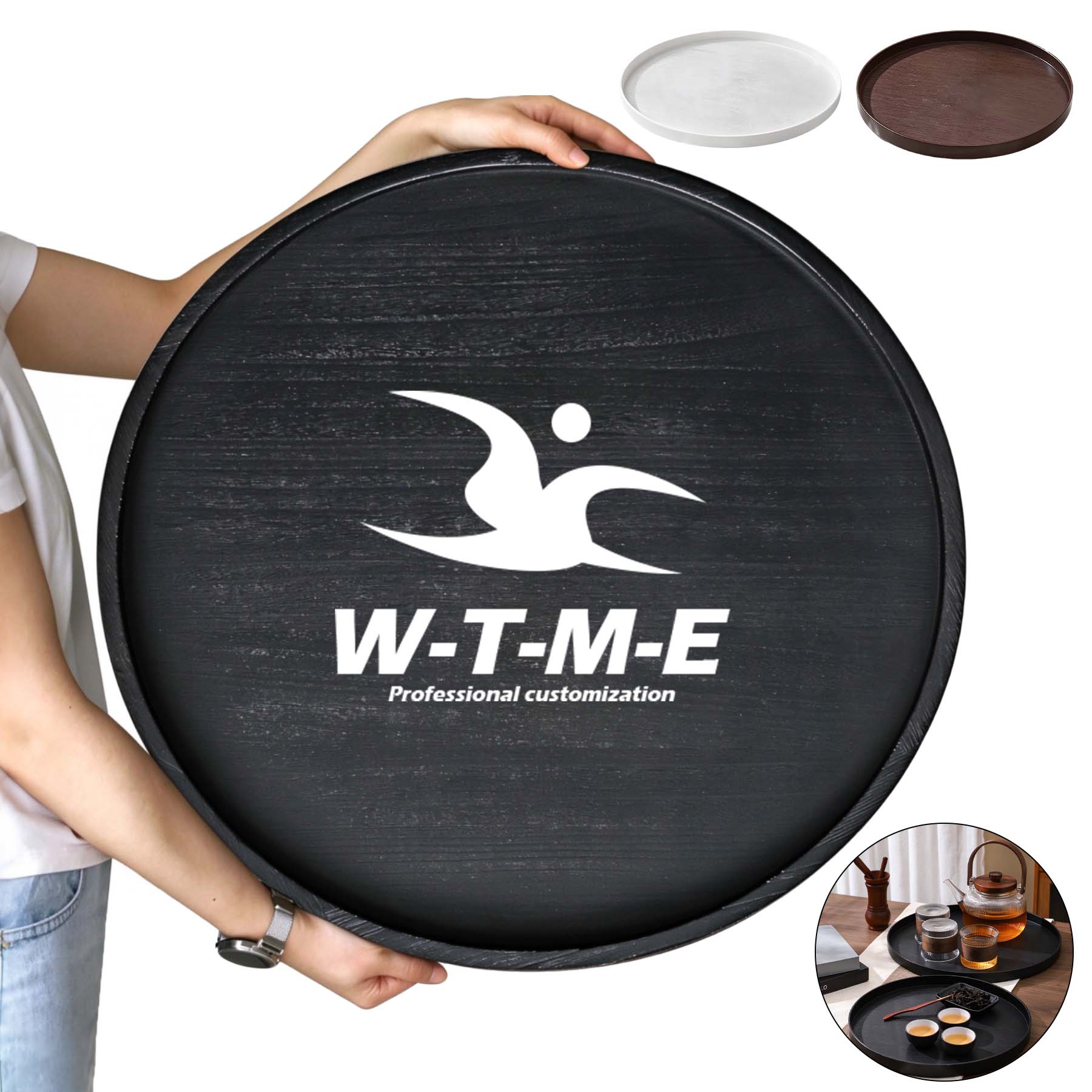 Round Serving Tray